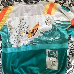 vintage 90s Adidas Devils Toenail Kayak Sweatshirt